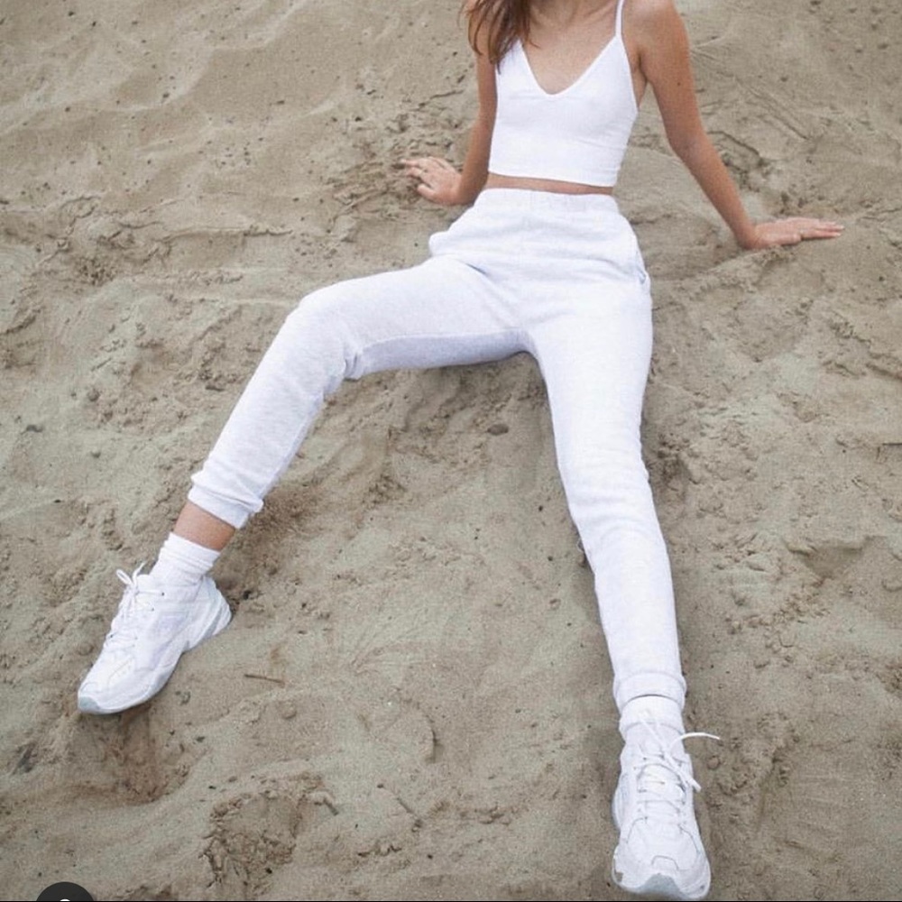 Joah Brown Empire Joggers Pearl Grey